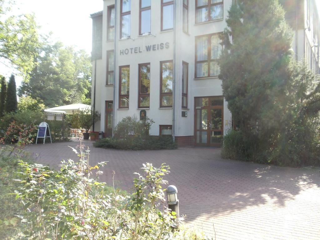 Hotel Weiss Angermunde Exterior foto