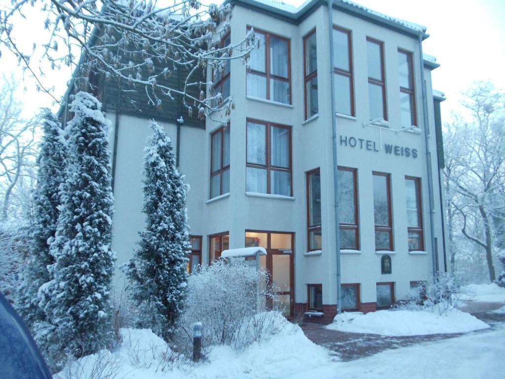 Hotel Weiss Angermunde Exterior foto